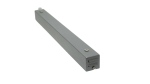 CEILING CANOPY 470x40x40mm, silver - SET